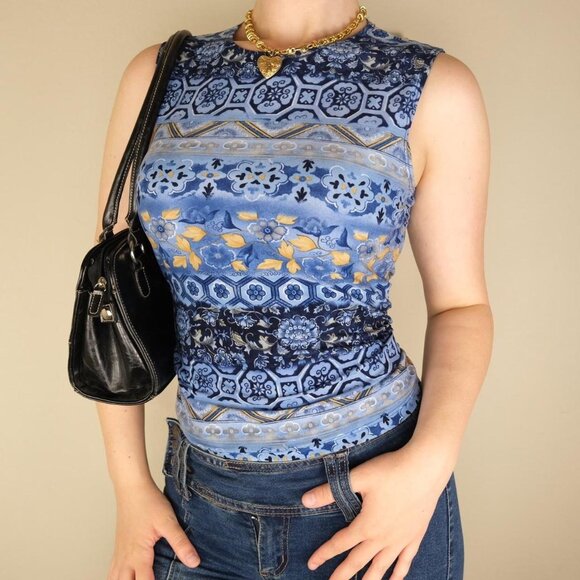 Suzie In The City Tops - Suzie in the City y2k boho tank top medium